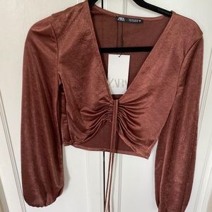 Zara crop top